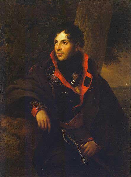 Friedrich Georg Weitsch Portrait of Nikolay Kamensky (1776-1811, ', ', ', ', ', ', ', '), Russian general, oil painting France oil painting art